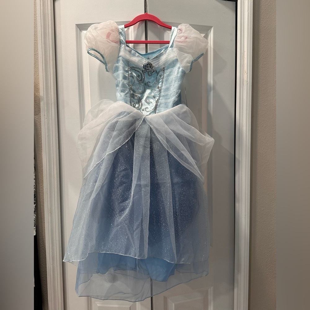 Disney Castle Collection Cinderella Blue and White Kids Princess Costume